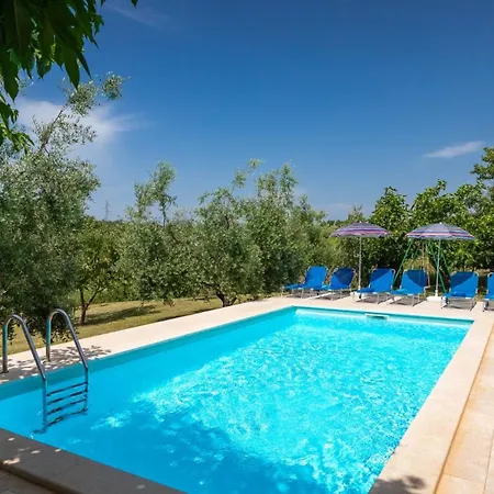 Greis With 4 Bedrooms And Pool In Buje *